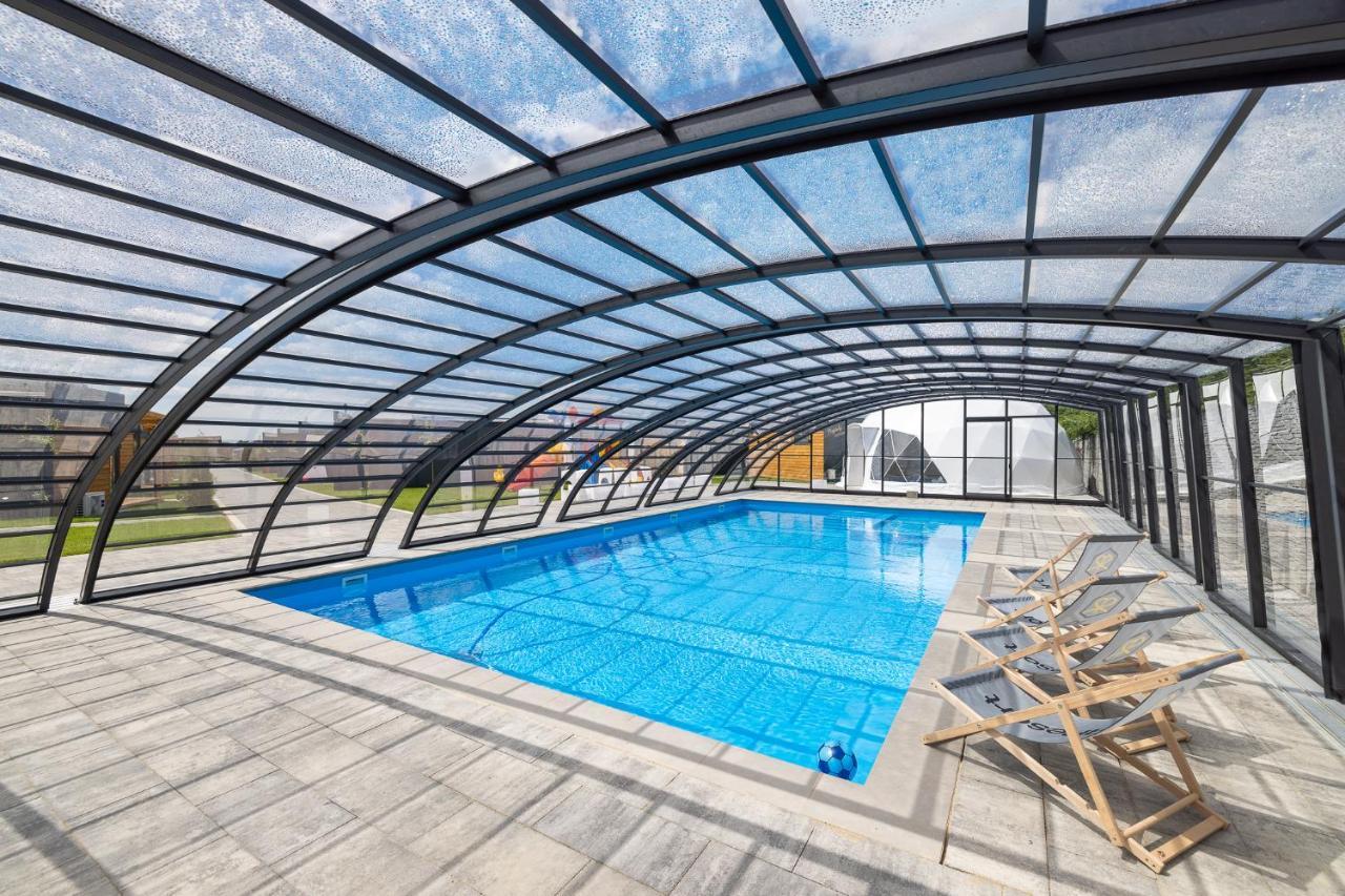 Rresort - Domki Z Krytym I Podgrzewanym Basenem, Sauna, Wifi, Parking W Cenie! Rewal Eksteriør bilde